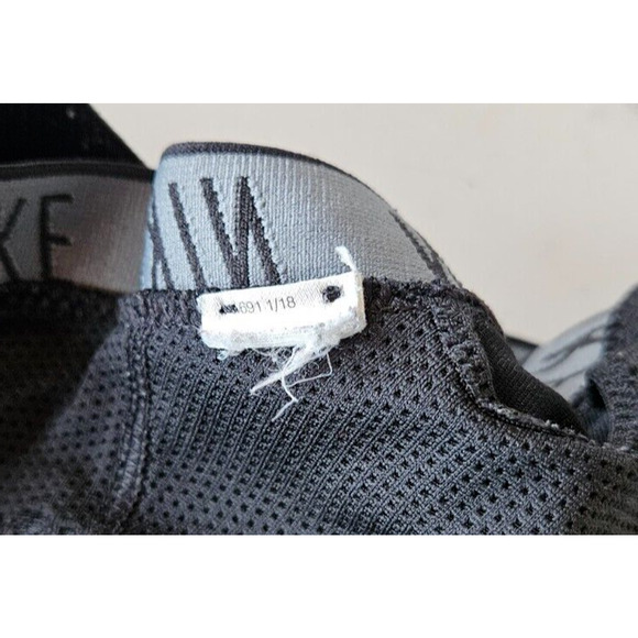 Nike Dri-Fit Women Indy Logo Strap Sports Bra XS Black Breathable Stretch Active - Picture 6 of 9